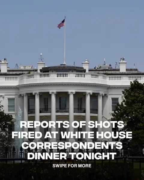 Reports of shots fired inside a hotel lobby during the White House Correspondents Dinner while the President & top officials were inside. The shooter was killed, no one else was hurt, & guests scrambled, hiding under tables as panic spread. The story is developing. [via/ NY Times] 