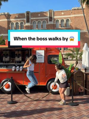 *Switches to best behavior*  #workhumor #boss 