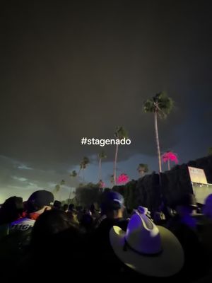 pov: your first ever stagecoach gets evacuated right before riley green😔 #stagecoach #evacuation #coachella #tornado 