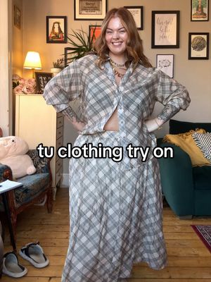 Trying on some bits I picked up from @TuClothing recently!! Some gorj cuts and prints, LOVE the first co ord 😍 and I’ve been wearing the jacket legit non stop, it looks good with everything!  What’s your fave piece?  #tuclothing #tryonhaul #plussize #plussizefashion #plussizetryon 