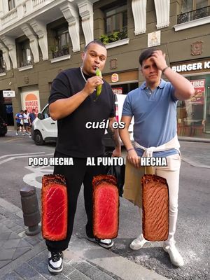 y a ti, ¿a que punto te gusta la carne?