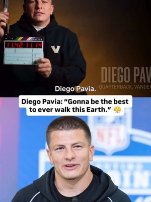 “Gonna be the best to ever walk the earth.” Just a reminder of Diego Pavia’s mentality. Built different. He’s been slept on before 😤 📺 SEC Football: Any Given Saturday #nfl #CollegeFootball #vanderbilt #diegopavia #cfb