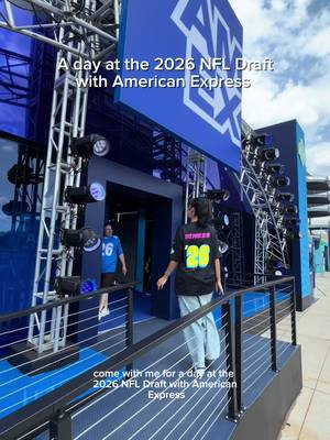 #ad This was the best 2026 @NFL Draft experience with @American Express 🤩#AmexAmbassador