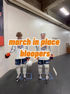 if you ever wondered what didn’t make the final cut…here you go🤣 #flintfirebirds #ohl #hockey #marchinplace #bloopers 