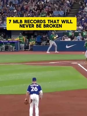 7 MLB RECORDS THAT WILL NEVER BE BROKEN  #MLB #baseball #tiktokcampaign #nolanryan #fyp