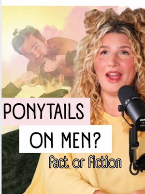 We’ve noticed a lot of our romantasy book boyfriends tend to have long hair… But what about the MMC (male main character) in your own life? Whether he’s real or just a blueprint of your perfect man, can he rock a ponytail?