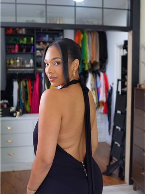 Sexy date nights in the body you have right now 💕 this @Naked Wardrobe jumpsuit is the answer to every DM asking for tummy conscious date night looks I’ve gotten this month. I’m wearing a US L. #datenightoutfit #midsizefashion #curvyfashion #nakedwardrobe 