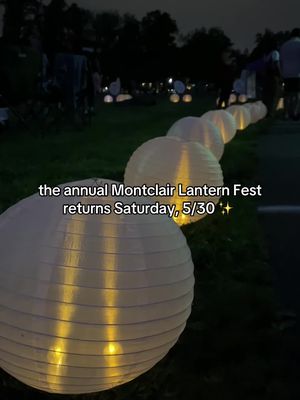 HAPPENING IN MONTCLAIR 🏮✨  AAPI New Jersey’s 6th annual Montclair Lantern Festival for Justice and Remembrance returns on May 30th.  2026 details are still being finalized, but the event is usually held at Edgemont Park in Montclair, with food trucks, activities, art installations, and the opportunity to dedicate lanterns with a special message.  Full story at TheMontclairGirl.com.  #montclairgirl #newjersey #nj #montclair #northjersey 
