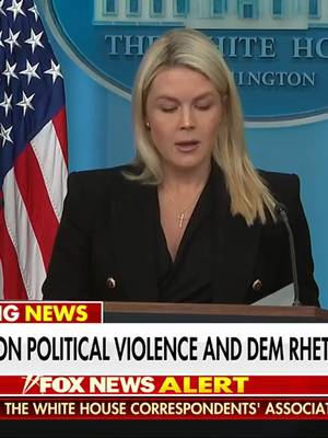 BREAKING: Press Secretary Karoline Leavitt rips Jimmy Kimmel for his “disgusting” parody calling First Lady Melania Trump an 'expectant widow': “Who in their right minds says a wife would be glowing over the potential murder of her beloved husband?” “This kind of rhetoric about the president, the first lady, and his supporters is completely deranged, and it’s unbelievable that the American people are consuming it night after night after night.”