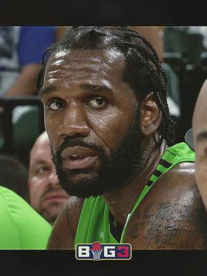 Greg Oden pulled up in Season 3 and went straight to the block. Vintage big man basketball. #gregoden #big3basketball #throwback 
