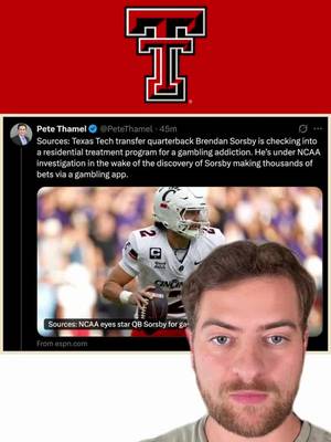 Will Brendan Sorsby play this season? #cfbudge #cfb #football #texastech