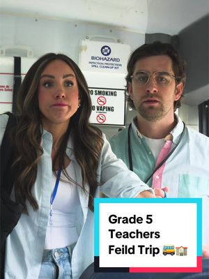We didn’t ask anyone to stand grade 5s!🚌 🏫 🤫 📹: @Dave Koval #teachers #school
