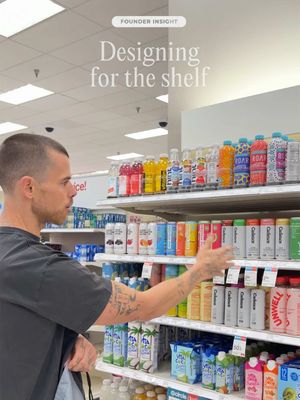 Designing for the shelf with Cadence founder, Ross Mackay.  . . . #target #targetfinds 