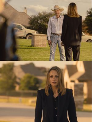 Rebecca spilling the tea 😱 #Landman #LandmanPPlus #BillyBobThornton #KaylaWallace