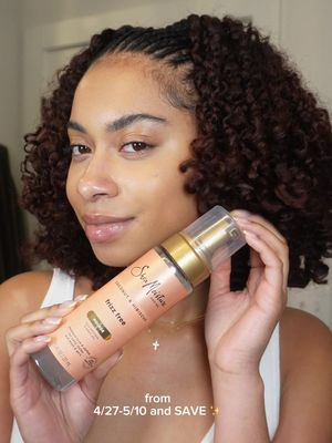 #SheaMoisturePartner my go-to summer hairstyle  🌺 using @SheaMoisture coconut & hibiscus mousse lately. i love how my hair turned out! soft, defined, frizz-free curls all season ☀️🥥 Find the SheaMoisture Coconut & Hibiscus Mousse on sale @amazon 4/27–5/10 #sheamoisture #sheamoisturepartner #summerhairstyles 