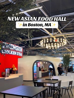 It opens this friday! So excited for the new molly tea location especially, & follow for more food & things to do #bostonfoodies #bostonfood #sachaeats #foodhall #bostonma 