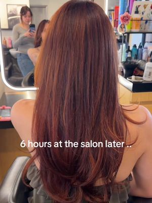 new era loading!! #redhair #copperhair 