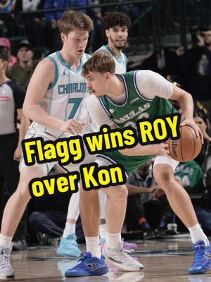 Cooper Flagg wins Rookie of the Year over Kon Knueppel. Was this the right call? #NBA #nbaawards #cooperflagg #konknueppel #dallasmavericks 