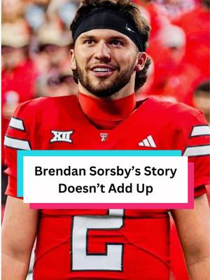 Brendan Sorsby has left Texas Tech to check into rehab, but something doesn’t add up. #CollegeFootball #texastech #football #cfb 