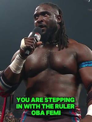 TOFOC (the oba femi open challenge) #WWE #ObaFemi 