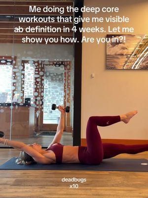 Obsessed with full body & deep core focused exercises! Let me show you how to train from home!!! #pilatesinstructor #deepcore #athomeworkout #abworkouts #workoutmotivation 