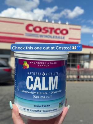 Attention Costco shoppers!     Keep an eye out for this Natural Vitality CALM® favorite, now with Magnesium Citrate + Glycinate💙     #NaturalVitality #Magnesium #CostcoFinds    ∆created from Citric Acid and Magnesium Carbonate
