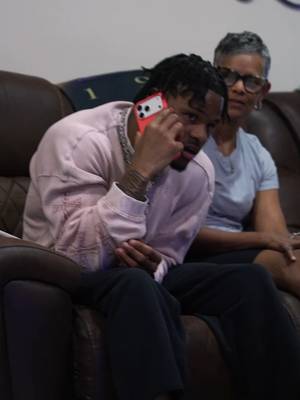 The reaction when Chandler Rivers gets off the phone 🥹🥹 #nfldraft