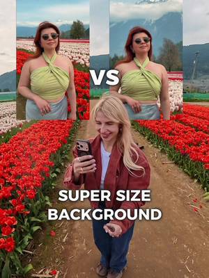 How to make background on your photos and videos massive? Simply use 2x or 4x zoom and move away from your subject or object 🤫 #smartphonevideography #videotips #contentcreator #shotoniphone 