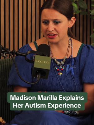 @Madison Marilla explains the type of autism she has and how she thinks and experiences life. Listen and watch now!  #thesqueezepodcast #MentalHealth #loveonthespectrum #madisonmarilla 
