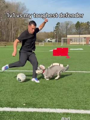 #ad 1v1 vs my toughest defender 🏃 Reaction… delayed. Positioning… questionable. Effort… 10/10. I’ve partnered with @Beggin’ to see who has what it takes for the Beggin’ XI — the ultimate squad of dogs they’re building this summer. Think your dog has the skill, personality, or swag to make the team? Submit a photo of them for a chance to be selected, win prizes (including a trip), and you’ll even get a Beggin' digital coupon just for entering while supplies last. Deadline is May 17th.  #BegginPartner NO PURCHASE NECESSARY. Open to 50 US & DC, 18+ (or 19+ for AL or NE). Enter Contest portion at purina.com/s/beggin-us-soccer-dog-photo-contest from 4/27/26 at 12:00:00 AM ET until 5/17/2026 at 11:59:59 PM ET. See rules at purina.com/s/beggin-us-soccer-dog-photo-contest/rules Sponsor: Nestle Purina PetCare Co.