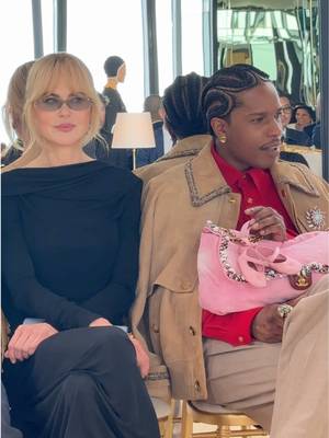 Rémi Bourdeau, Nicole Kidman, A$AP Rocky, Michaela Coel, Tilda Swinton and Leah Dou at the CHANEL Cruise 2026/27 show. Cruise 2026/27 collection Matthieu Blazy for CHANEL See more at chanel.com #CHANELCruise #CHANELShow @A$AP ROCKY 