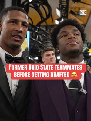 Sonny Styles, Caleb Downs, Arvell Reese and Carnell Tate are comedy 😭 #nfl #nflfootball #cowboys #jets #ohiostate 