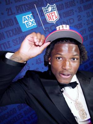 Straight from the stage to the spotlight. Go behind the scenes with some of the top 10 picks of the 2026 @NFL Draft.