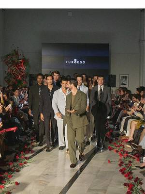 La presentación de la colección SS26 fue pura magia 💫  #modahombre #fashionshow #menstyle