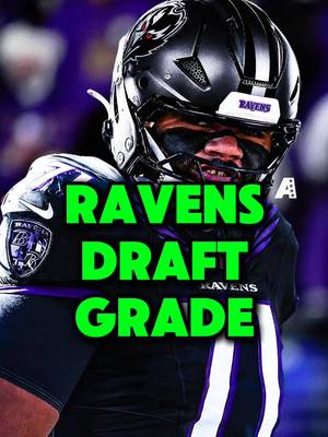 Ravens Draft Grade #ravens #nfldraft #nfl #nflnews #fantasyfootball 