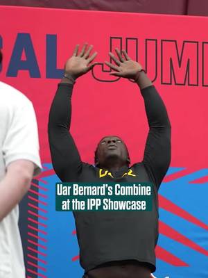 Uar Bernard showed up and showed out for the IPP Showcase 😤 #eagles #nfl #uarbernard for more highlights go to www.philadelphiaeagles.com