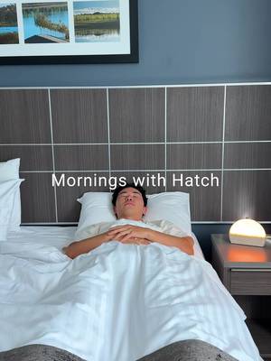 Mornings with @Hatch for Sleep vs Mornings without Hatch You decide #hatchpartner #hatchforsleep 
