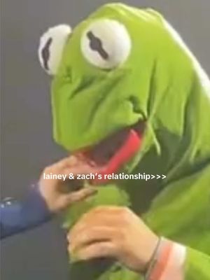 yes that is zach top dressed as kermit. i miss lainey & zt on tour together ahahaha #zachtop #traditionalcountry #laineywilson #tourprank 