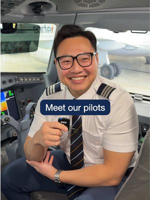 Ever wondered what it’s like in the flight deck? ✈️💙 Get to know the incredible people behind the controls. #flyporter #porterairlines #pilots #aviation
