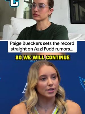 Paige Bueckers handled this situation perfectly.. #WNBA 