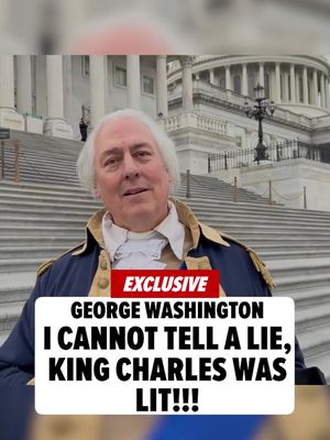 🤝🕊️🌿 Under the category of No Hard Feelings, George Washington himself was an invited guest to watch King Charles address Congress, and he was thoroughly impressed! FULL STORY AT THE LINK IN BIO.