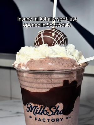 📍 Milkshake Factory at Scottsdale Seville #scottsdale #arizona 