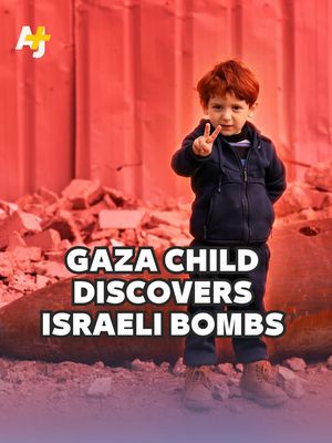 This 4-year-old Palestinian boy in Gaza lives a few meters away from an unexploded missile. The UN estimates it could take over a decade to clear the deadly unexploded ordnance Israel has left in Gaza. #Gaza #Israel #UnexplodedOrdnance #Palestinian