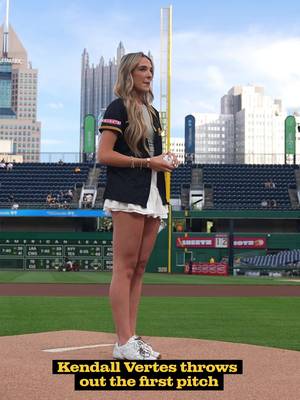 This is the perfect opportunity for our little Kendall!  #dancemoms #kendallvertes #pittsburghpirates #pittsburgh @MLB 