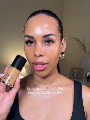 this is what I mean when I say I want my makeup to feel like me, just a little more put together.  I’ve been leaning into products that don’t feel heavy or look overdone, and this one fits right into that. wearing @Armani beauty Luminous Silk Foundation in shade 8.1. Right now’s lightly off for me at the moment, but I can already tell it’s going to hit perfectly in the summer. also, the way it sits giving glass skin? yeah. @sephora #giftedbyarmani #armanibeauties #LuminousSilk #GlowySkin #GoldenHourGlow 