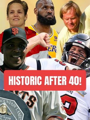 What LeBron James is doing at 41 is INSANE… what other 40-year-olds have accomplished something amazing in sports?  @Donald Coletta  #lebronjames    #sportstrivia  #sportshistory 