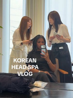 Replying to @KP are the Korean head spas black girl approved?!!! 🥲 come with me in Seoul @Rael 