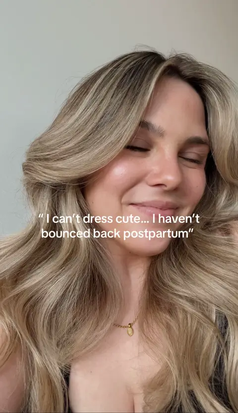 Postpartum comes in all shapes and sizes 🤍 need outfit inspo? I’ve got you!  #postpartumjourney #postpartumbody #postpartumlife #fourthtrimester 