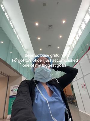 Time will pass by anyways why not invest it right? #fyp #growmindset #aprn #nursestiktok #healthcare 