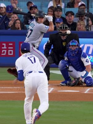 Nine strikeouts from Shohei. 🔥 #dodgers #sports #losangeles 